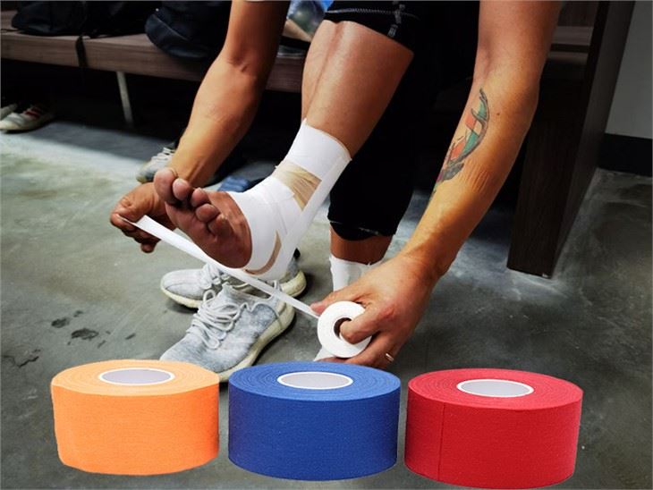 100%Cotton Fabrical Athletic Strapping Sports Tape