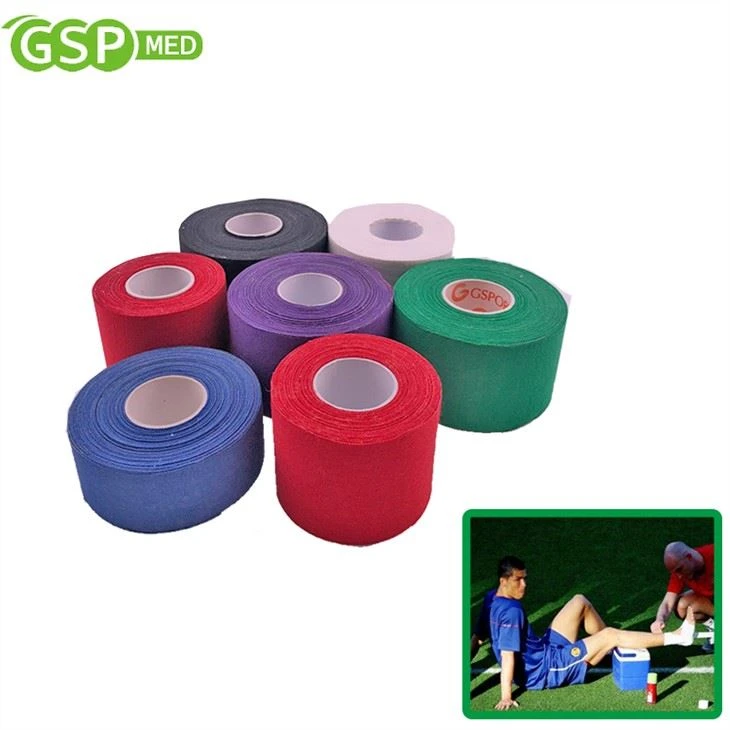 100%Cotton Fabrical Athletic Strapping Sports Tape