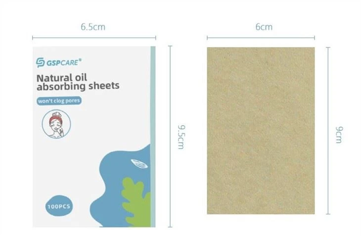 Best Selling Design Customize Logo Soft Facial Oil Blotting Paper